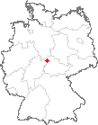 Karte Dingelstädt, Eichsfeld